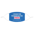 FREEDOM OF THE PRESS Mask – Pro-Democracy Face Mask (Bold Design)