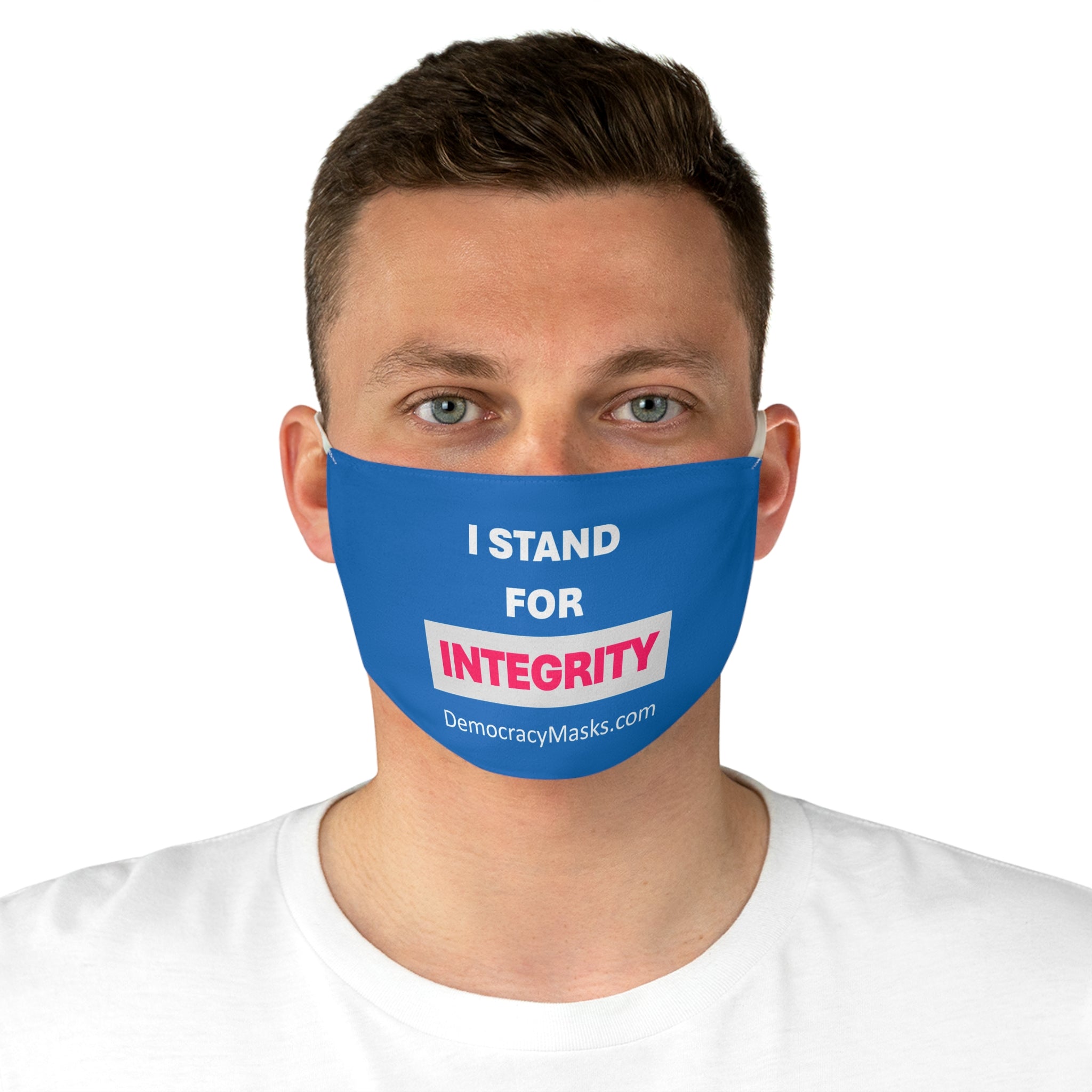 INTEGRITY Mask – Pro-Democracy Face Mask (Bold Design)