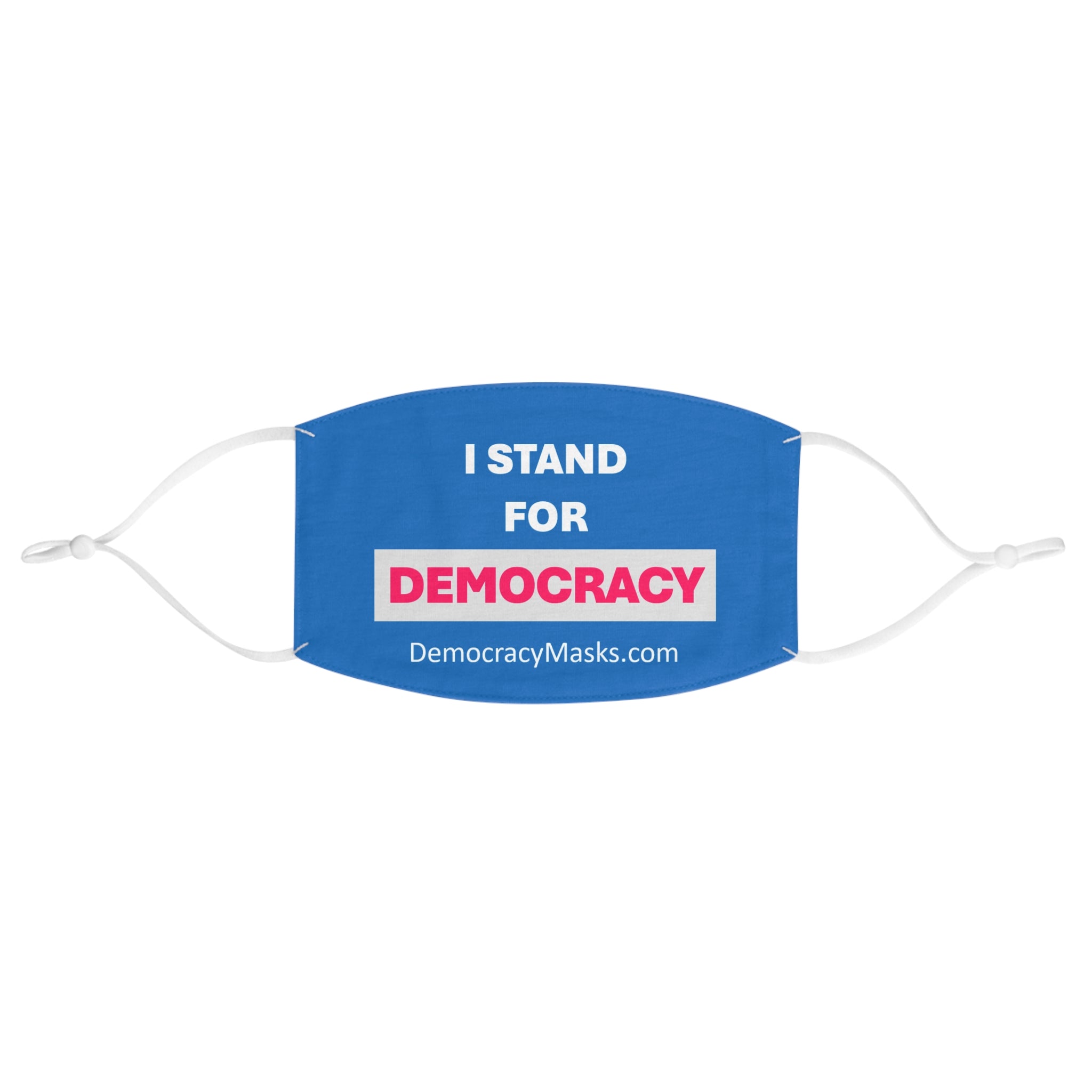 DEMOCRACY Mask – Pro-Democracy Face Mask (Bold Design)