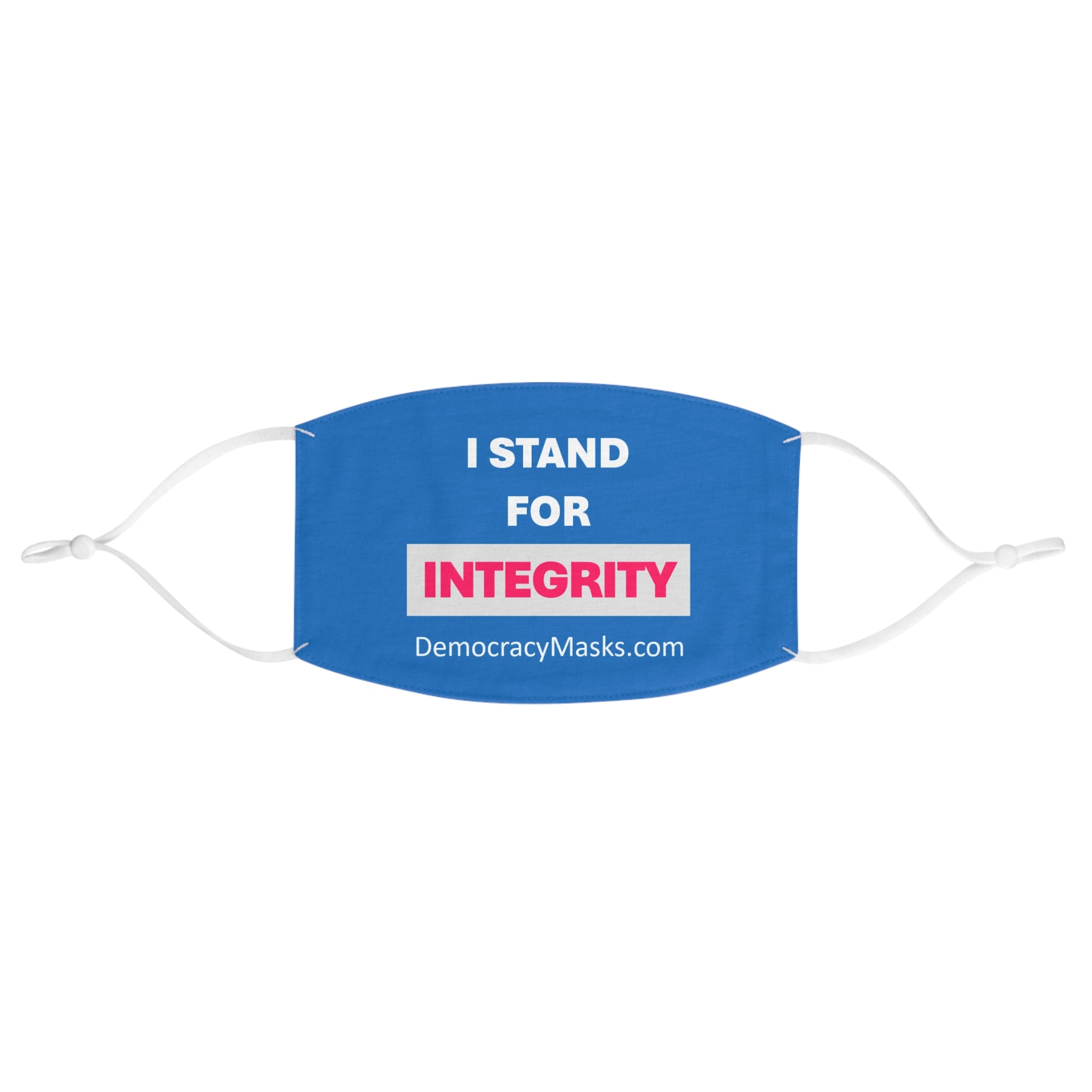 INTEGRITY Mask – Pro-Democracy Face Mask (Bold Design)