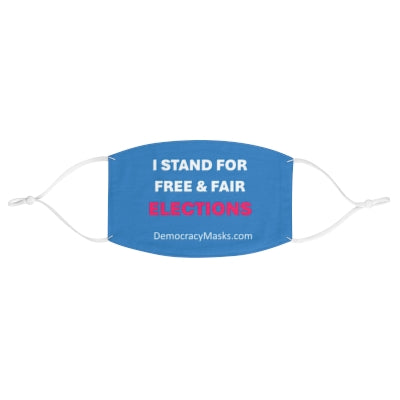 FREE & FAIR ELECTIONS Mask – Pro-Democracy Face Mask