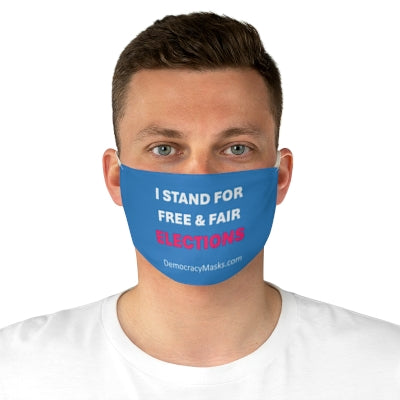 FREE & FAIR ELECTIONS Mask – Pro-Democracy Face Mask