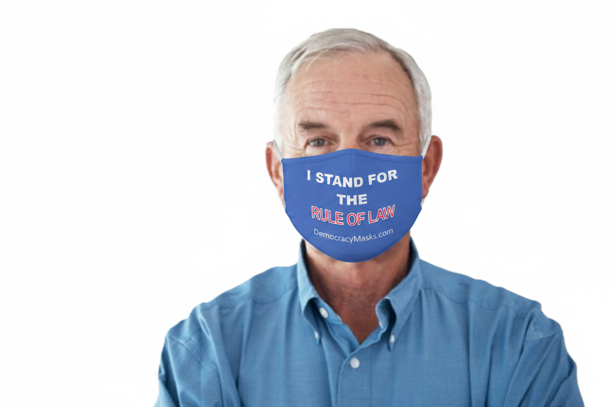 Man wearing RULE-C mask